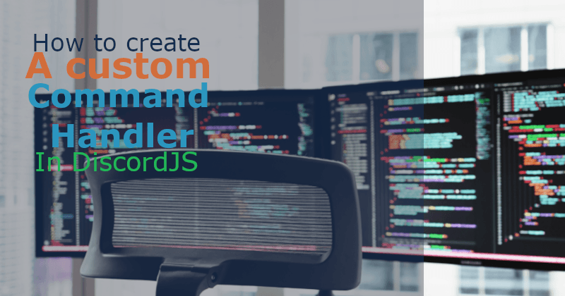 How to create a custom command handler for your Discord.JS bot.